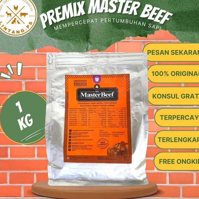 Premix Sapi Master Beef 1 Kg Premix Sapi Kontes Premix Sapi 1Kg