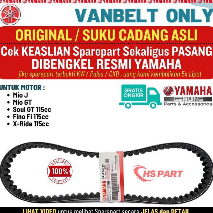 Vanbelt Mio J Original Yamaha , Vanbelt Mio Gt Original Yamaha , Vanbelt Mio Soul Gt 115 Original , 