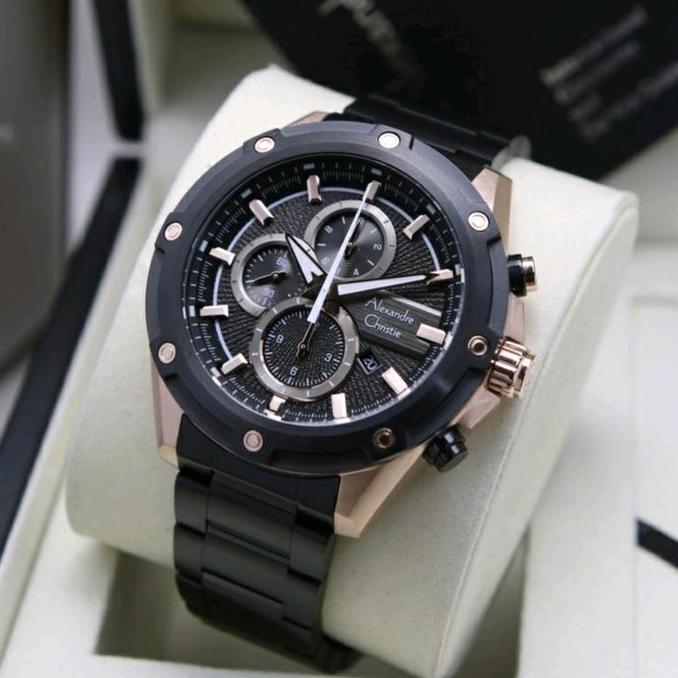 JAM TANGAN PRIA ALEXANDRE CHRISTIE AC6605 AC 6605 ORINAL GARANSI