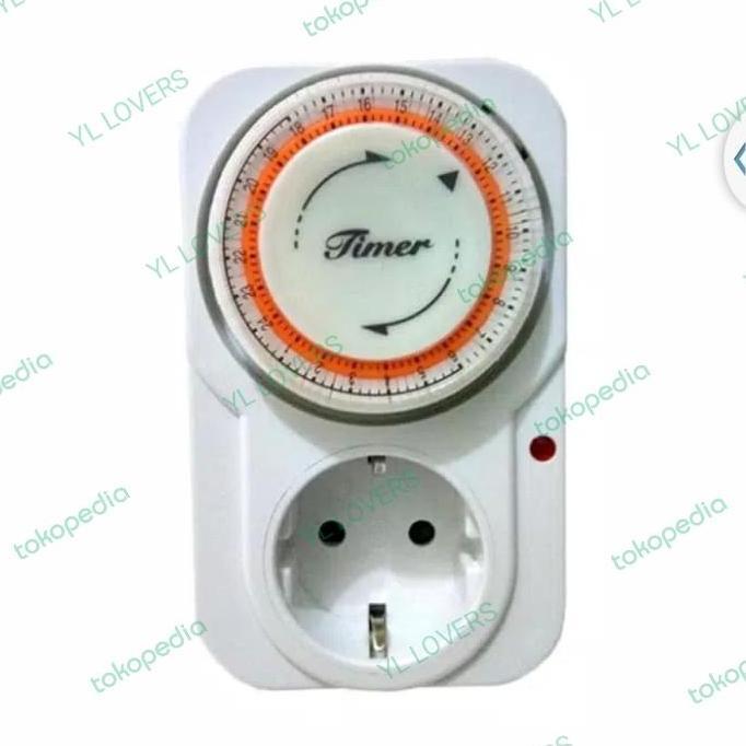 Timer manual 24 jam / Timer heles manual / Stopkontak Timer