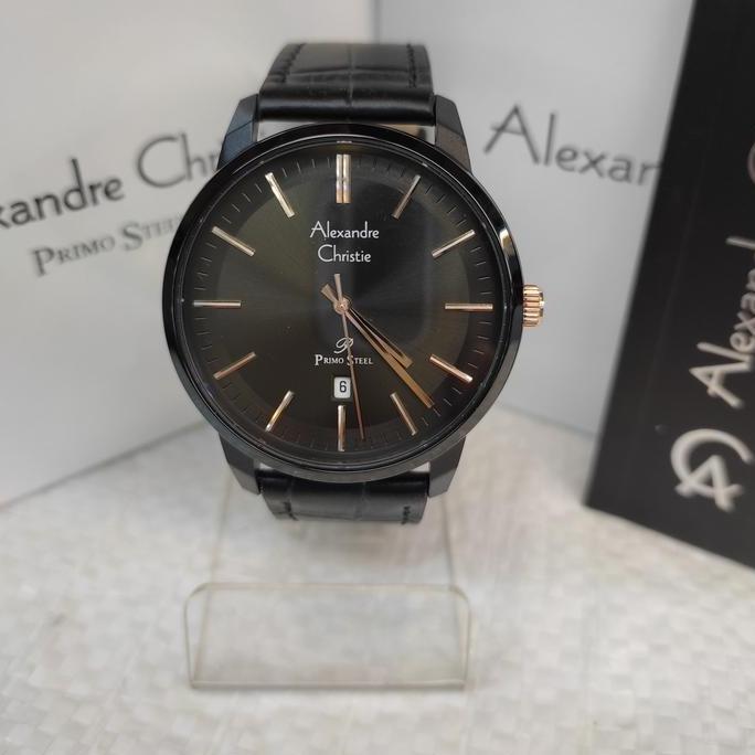 Jam Tangan PRIA ORINAL Alexandre christie Ac 1030 MD All Stainless