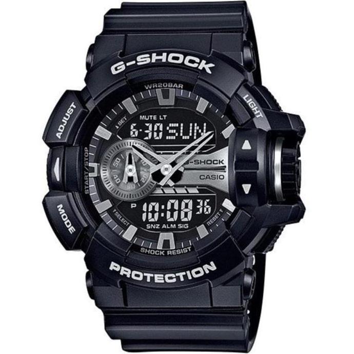 CASIO G-SHOCK GA-400GB-1A / GSHOCK GA400GB-1A ORINAL & BERGARANSI