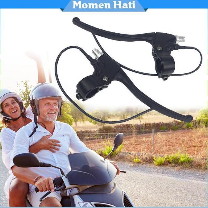 Handle Rem Sepeda Listrik / Brake Lever Satu Pasang Kiri Kanan BISA GRAB