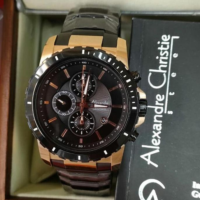 Alexandre Christie Ac 6141 MC Pria all Stainless Steel