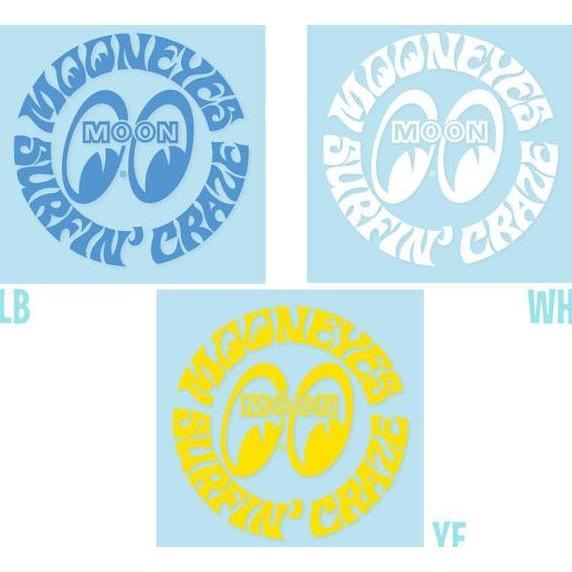 MOONEYES Surfin' Craze Decal - Die-cut sticker