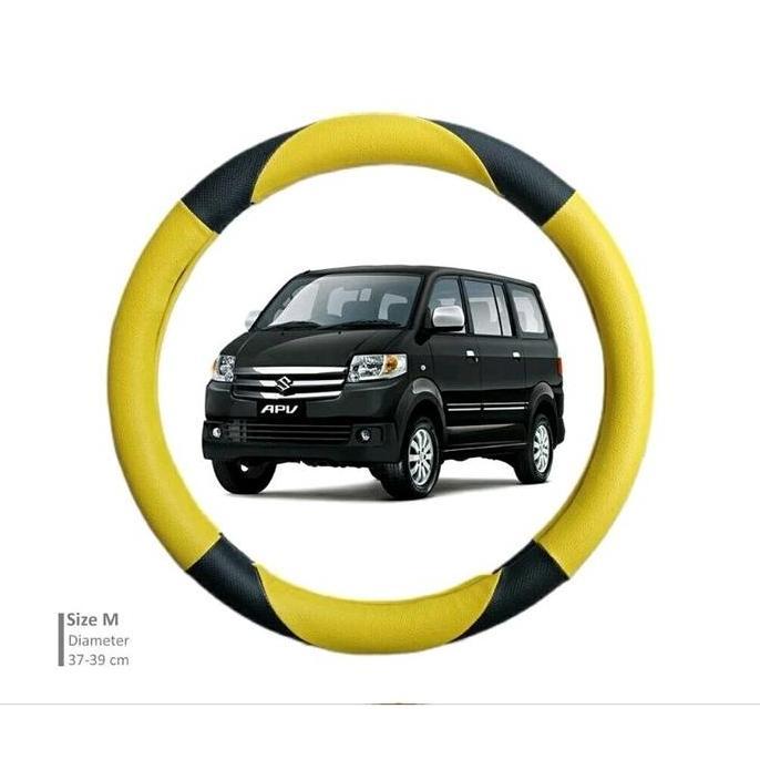Lgsngkirim- Sarung Setir Mobil Suzuki Apv Arena Luxury, Cover Stir Mobil Luxury Apv, Bungkus Stir Mo