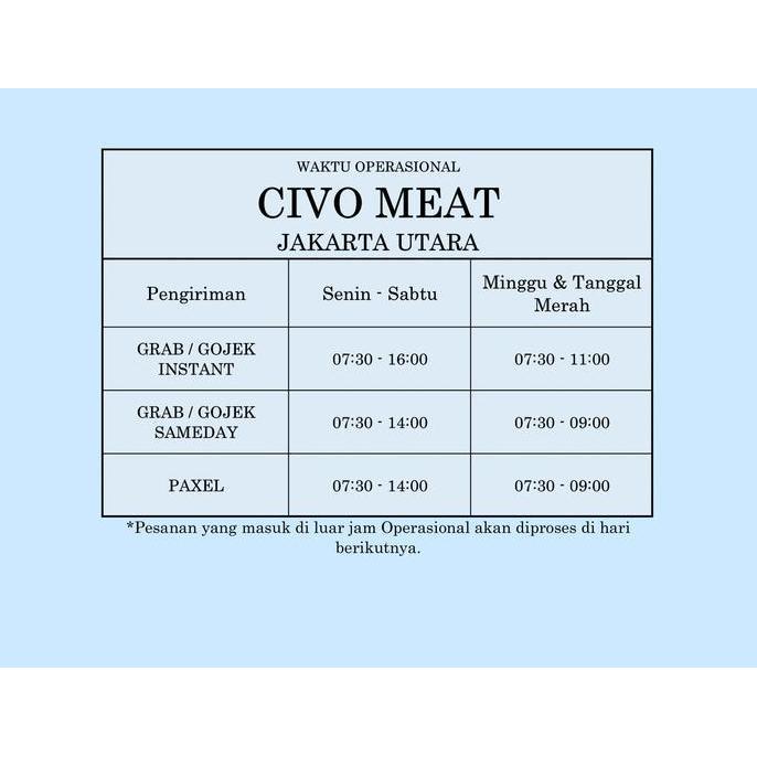 Kapsim Babi Kecap / Kapsim mentah potong Babi Kecap 500gr