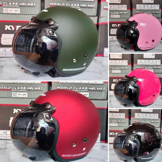 * HELM ANAK BOGO POLOS TANGGUNG *