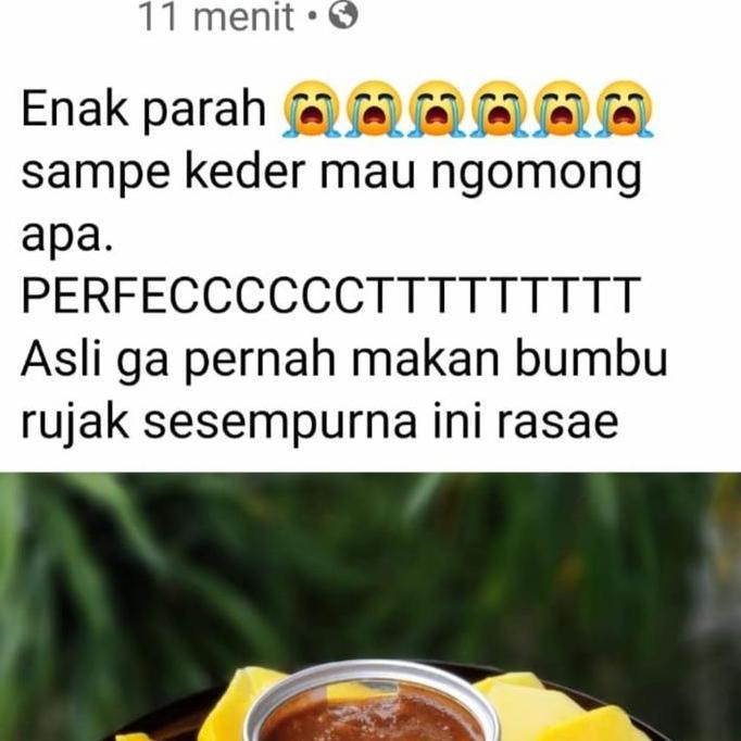 Bumbu Rujak Buah Boplo / Bumbu Rujak Buah Kacang Mede
