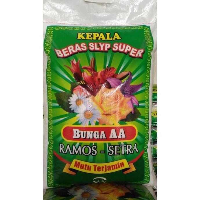Beras PREMIUM Bunga Setra Ramos 5 Kg