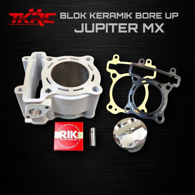 BLOK SEHER KERAMIK TKRC BORING BORE UP JUPITER MX KING MX OLD R15 VXION 62 63 65 66 68 ORIGINAL DAN 