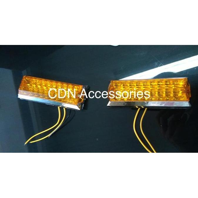 Lampu samping truk/Lampu LED samping mobil box/Lampu mobil box 18LED