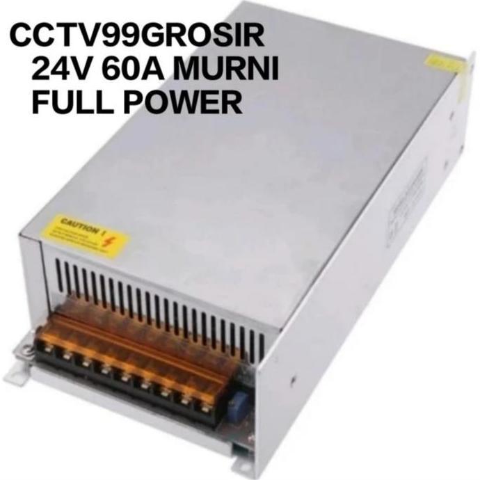 TERBARU - Switching power supply 24V 60A power supply switching psu fan