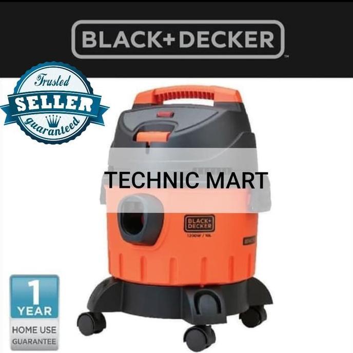 Ready Black+Decker Vacuum Cleaner Wet Dry Blow 20 Liter / BlackDecker murah