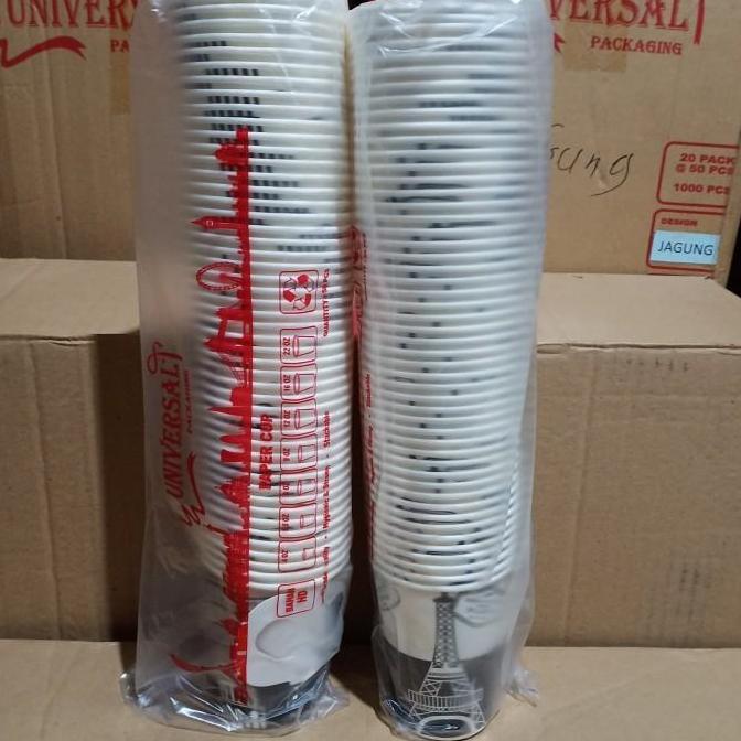 Paper Cup 9oz + Handle / Gelas Kertas Pegangan Gagang / Cup Kopi Hot murah