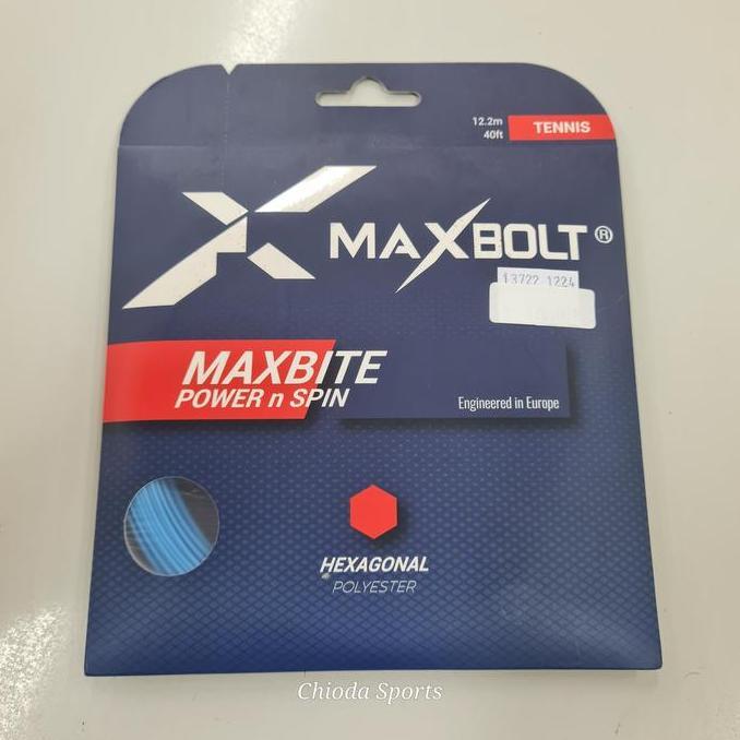 Senar Snar String Tali Raket Racket Reket Tenis Tennis Maxbolt Maxbite