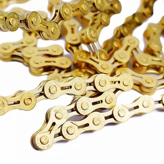 Murah Rantai Sepeda 8 9 10 speed VG Sports GOLD SILVER not shimano kmc Non COD