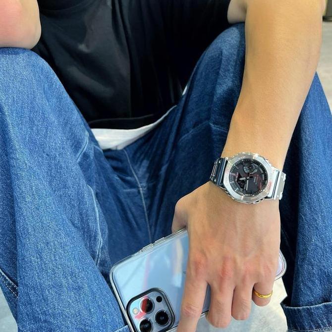 Casio G-Shock GM-B2100D-1ADR / GShock GMB2100D-1A Orinal & Garansi