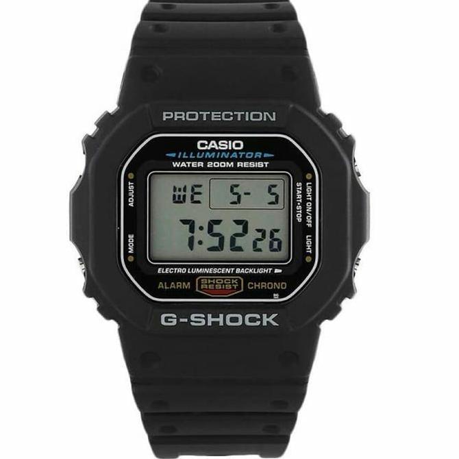 CASIO G-SHOCK DW-5600E-1V / GSHOCK DW5600E ORINAL & BERGARANSI