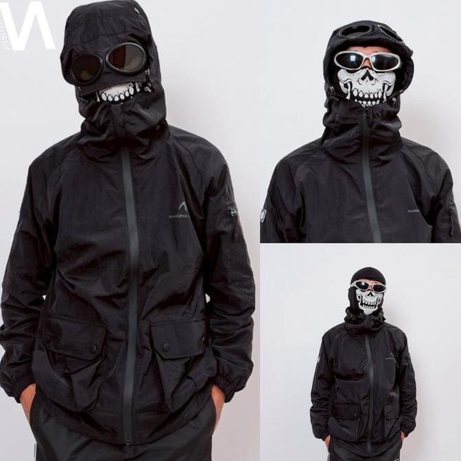 Jaket Google Pria Wateroof Anti Air Windbreaker Series - Jaket Cagoule Google Zipper