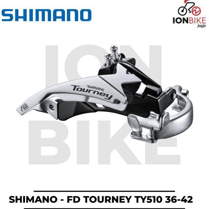 Fd Shimano Tourney Ty500 36-42T Top Swing Dual Pull Tarikan Atas Bawah Max 44T 42 44 T Ty-500 Altus 