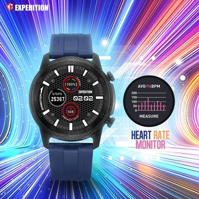 JAM PRIA EXPEDITION SMART WATCH WITH BLUETOOTH ESW 001 ESW001 BLUE