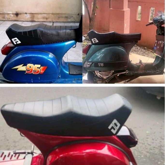 Jok Panjang Langsung Single Seat Vespa Model Yanke Yankee Nisa Guilari Vespa Excel Px Super Sprint P