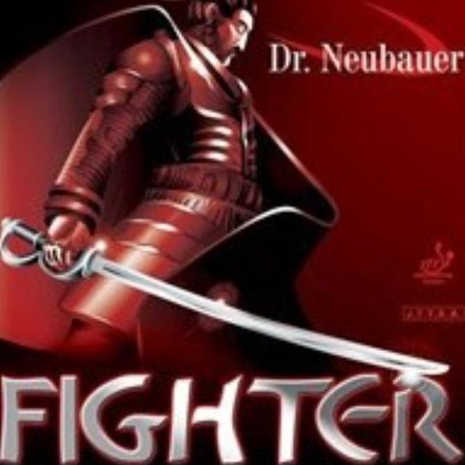 Dr. Neubauer FIGHTER, karet pingpong tenis meja bintik panjang, tahan