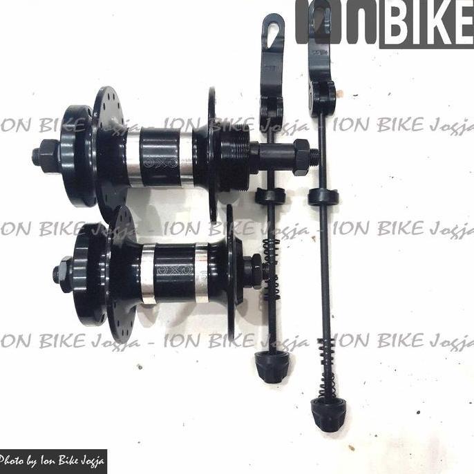 Hub Freehub Oxo Hb802 32 Hole Drat Disc Brake Bearing 32H H Ulir Free Discbrake 6 Bolt Hb-802 Sepeda