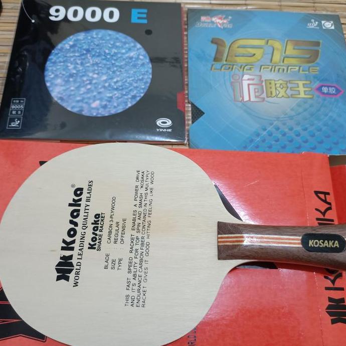 PAKET BET TENIS MEJA KOSAKA SARDIUS PLUS BINTIK