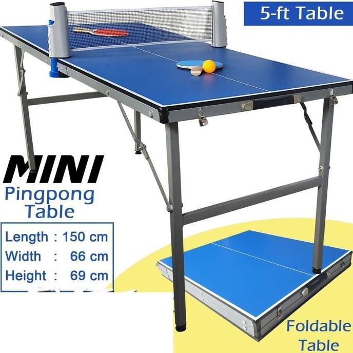MEJA PINGPONG MINI TABEL TENIS TENNIS 5 FEET