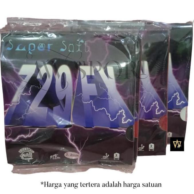 Karet Bet Pingpong RITC 729 FX Super Soft / Karet Bet Tenis Meja