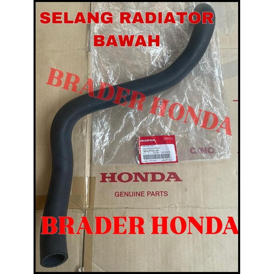 TERBARU SELANG AIR RADIATOR ATAS BAWAH JAZZ OLD GD3 IDSI VTEC 2003 2004 2005 2006 2007 HONDA 19501-P