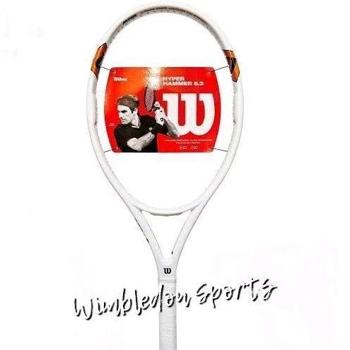 NEW Raket Tenis Wilson Hyper Hammer 5.3 WHITE ORANGE edition / Wilson HH 5.3 WHITE ORANGE edition / 