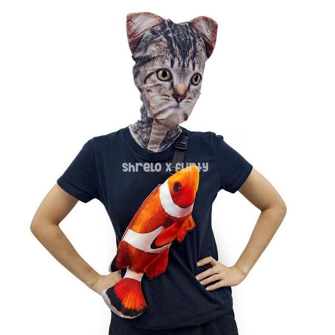 Tas Selempang Punggung Dada Ikan Anemone Nemo Anemon Unik Hobby Mancing Diving Sunmori Lari Pagi CFD