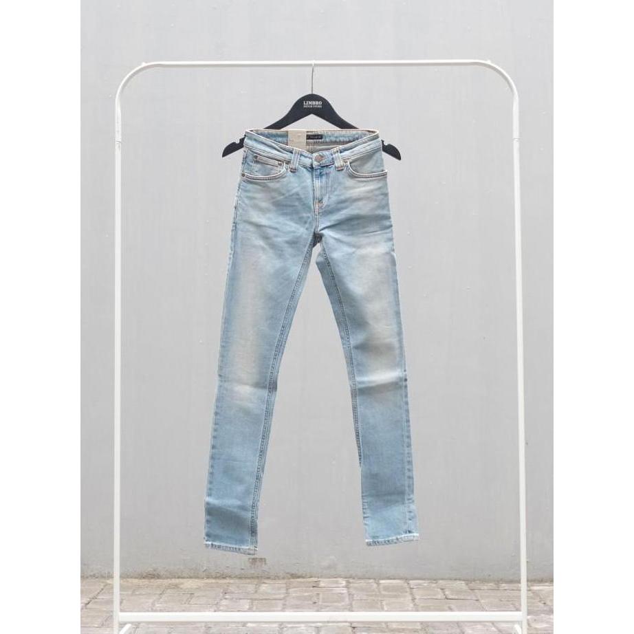 NUDIE SKINNY LIN BLONDE ORANGE