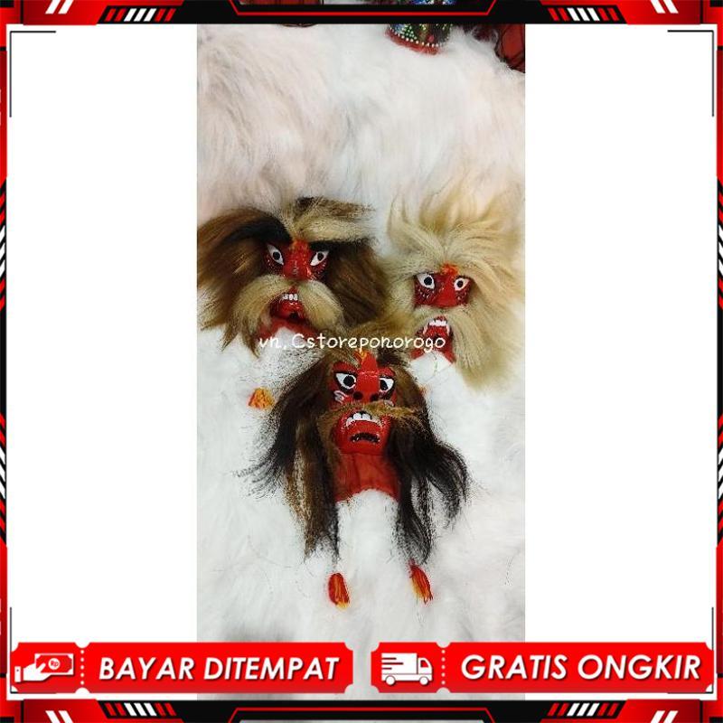 Ganongan / topeng bujang ganong / pecut / pecut bopo / pecut murah / celeng / reog / barongan / baro