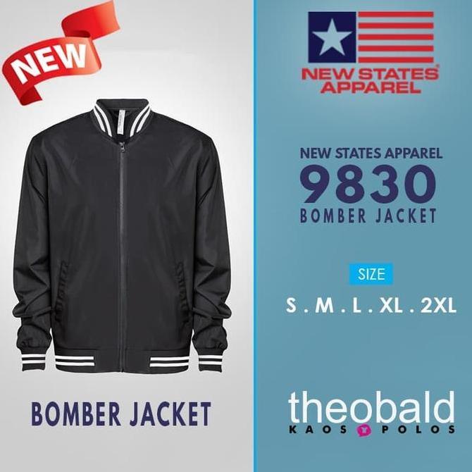 Jaket Bomber New States Apparel 9830
