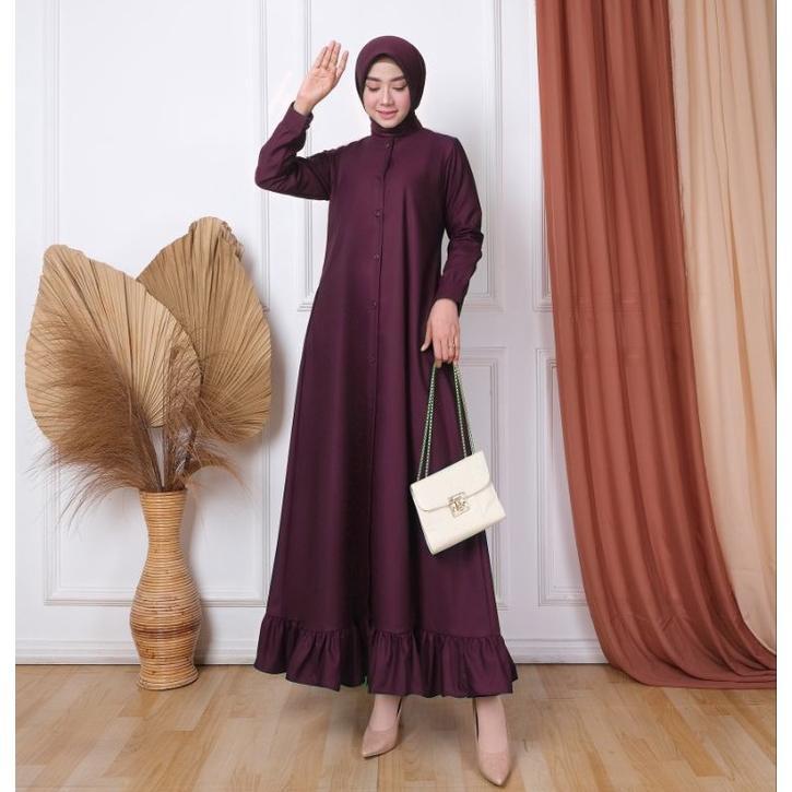 Gamis Abaya Katun Toyobo Madina FALIHA | Gamis Madina Toyobo