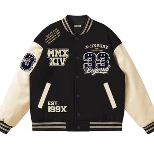 Jaket Varsity One Layer Forgotten Pe Fleece 280