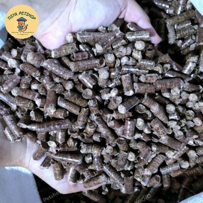 Wood pellet/pellet kayu /pelet kayu 25 KG/ Pasir Kucing Anjing Kelinci