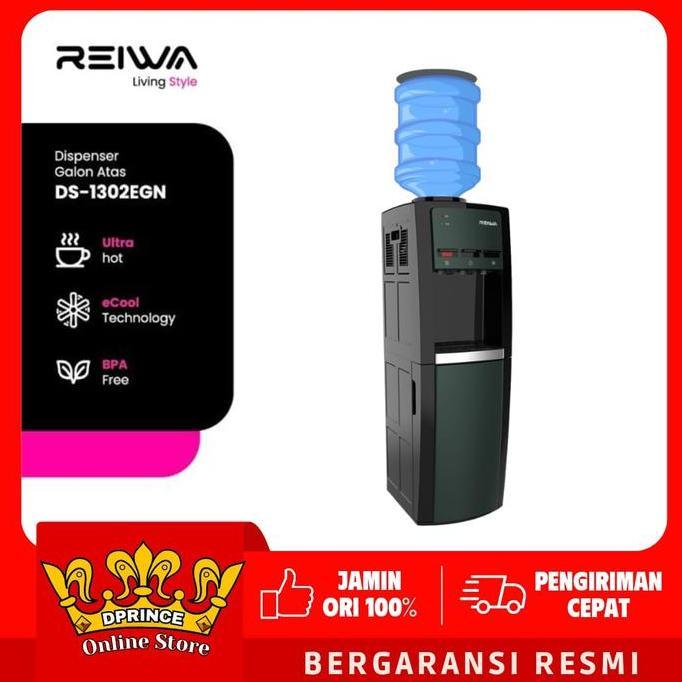 DISPENSER GALON ATAS REIWA DS 1302 3 KRAN