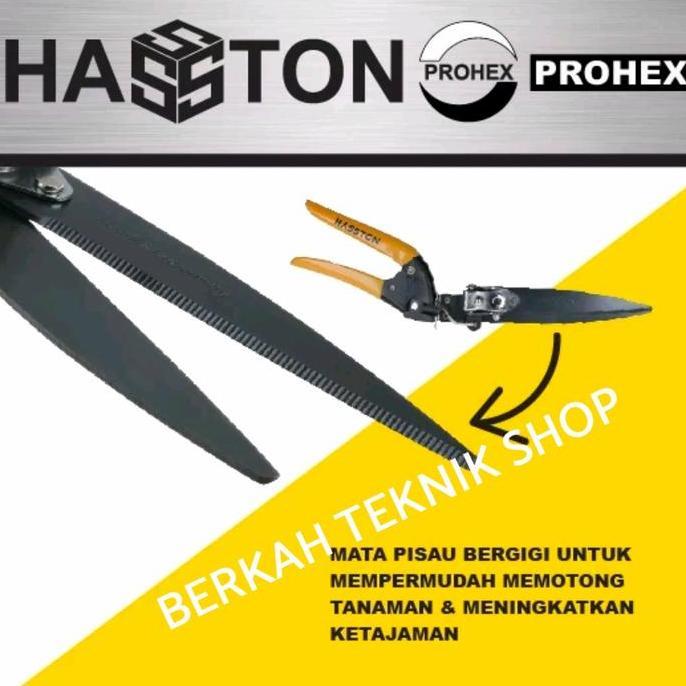 GUNTING RUMPUT 3 in 1 PAGAR STEK HASTON ORIGINAL bisa diputar gunting