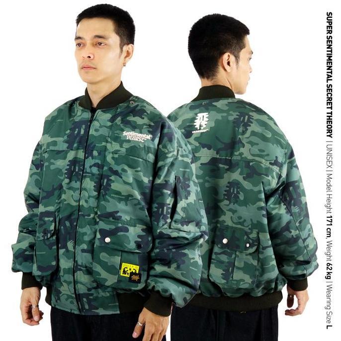 VEARSSST Bomber Jacket Camo