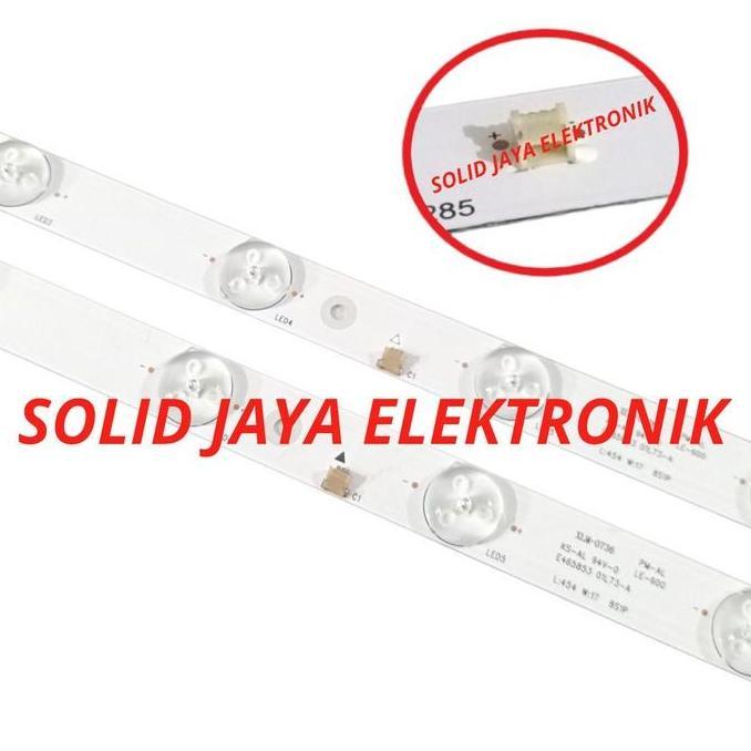 BACKLIGHT LED AQUA 24 IN 24AQT6500 LE24AQT6500 LE-24AQT6500 LAMPU BL