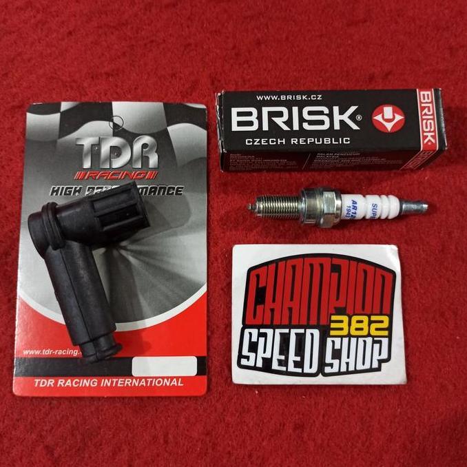 Paket Busi Brisk Copper Cop Dop Busi Tdr Racing Pcx 150 Lokal Adv 150