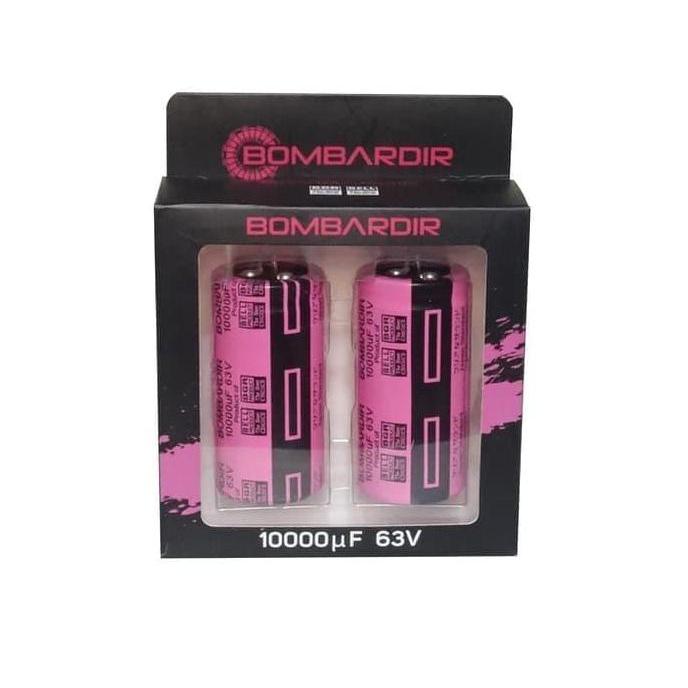 CAPASITOR 10000 UF 63V BOMBARDIR BELL- ELKO ELCO 10000 MIKRO 63 VOLT