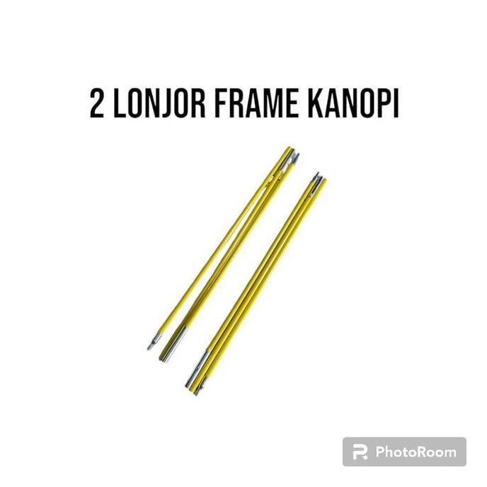 1 Set Frame Fiber Tenda Compas kapesitas 4 / Freme Tenda Compas