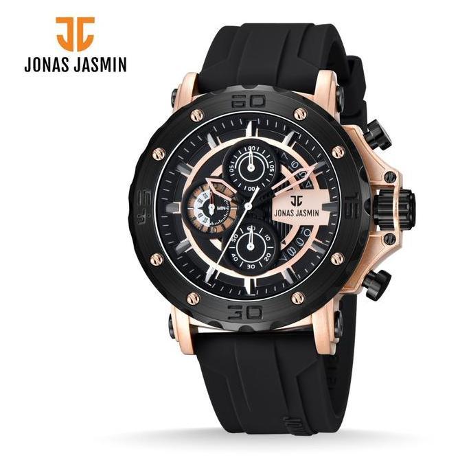 Jonas Jasmin - Jam Tangan Pria Analog Jj-5361Mc Watches Include Box Fullset