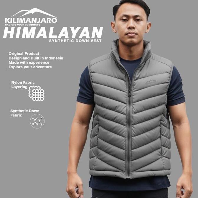 Vest Himalayan - Jaket Rompi Synthetic Down - Jaket Gunung